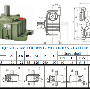 Hộp số wpx 60