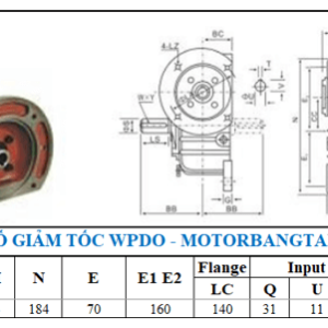 Hộp số wpdo 40