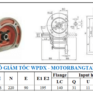 Hộp số wpdx 50