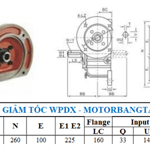 Hộp số wpdx 60