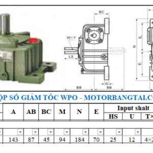 Hộp số wpx 40