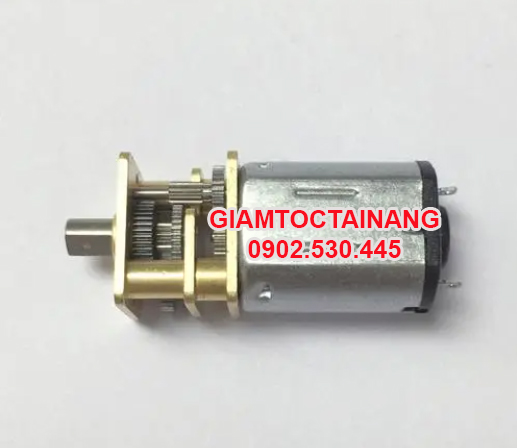 Cấu tạo motor giảm tốc 12V