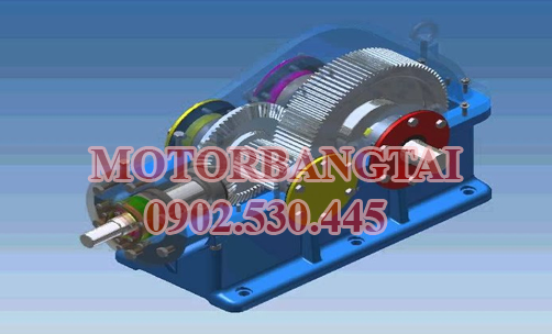 Cấu tạo hộp giảm tốc motor