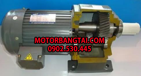 Cấu tạo motor giảm tốc