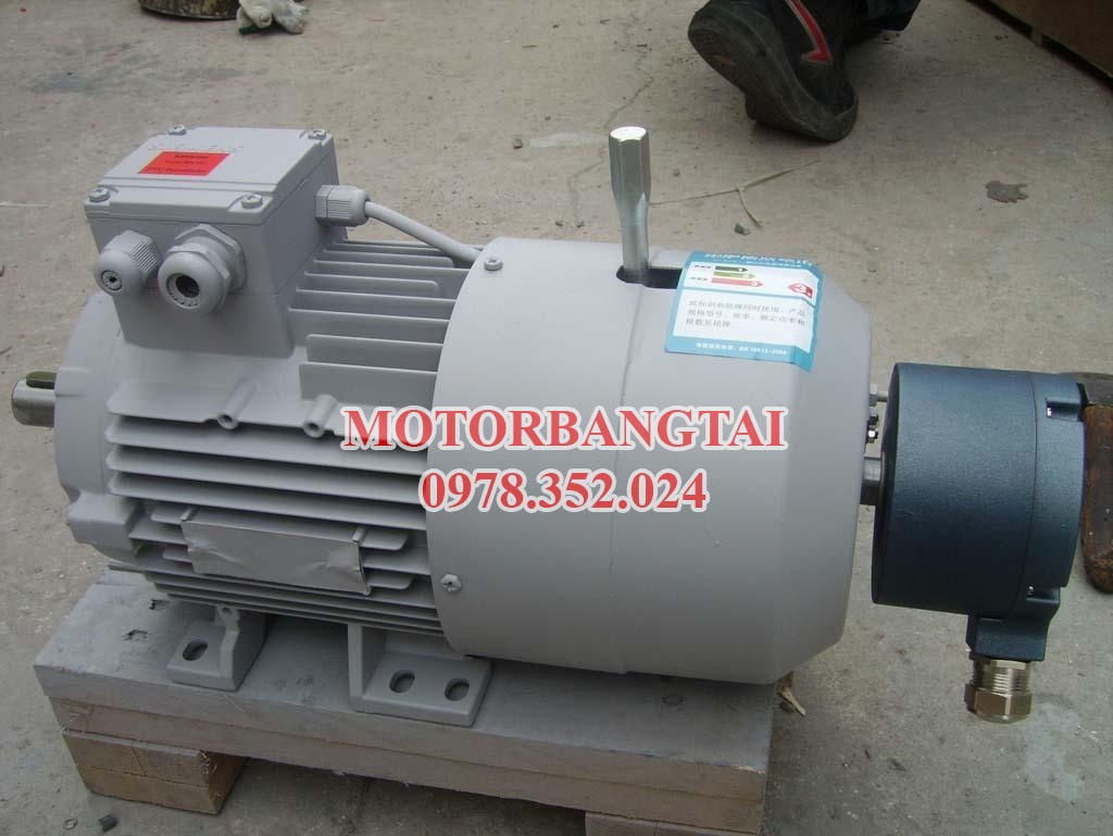 Thắng từ lắp cho motor